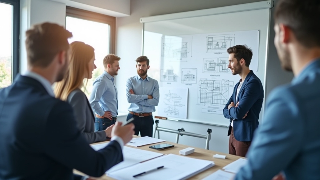 Équipe FinHub Toulouse collaborant sur les solutions techniques